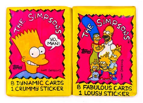 1990 simpsons trading cards|simpsons trading cards topps.